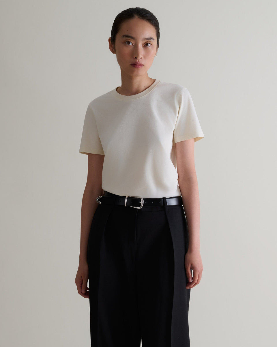 Women's Classic Cotton T-shirt - Buttermilk