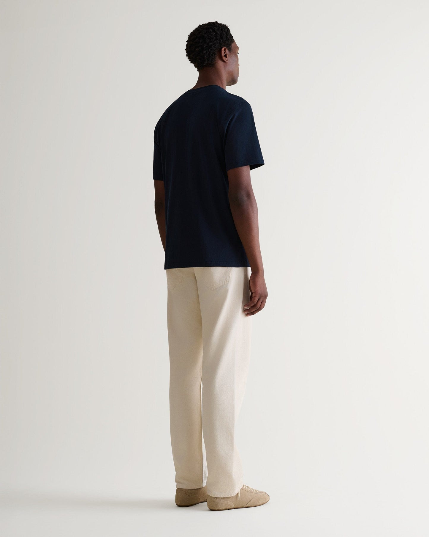 Men's Classic Cotton T-shirt - Navy