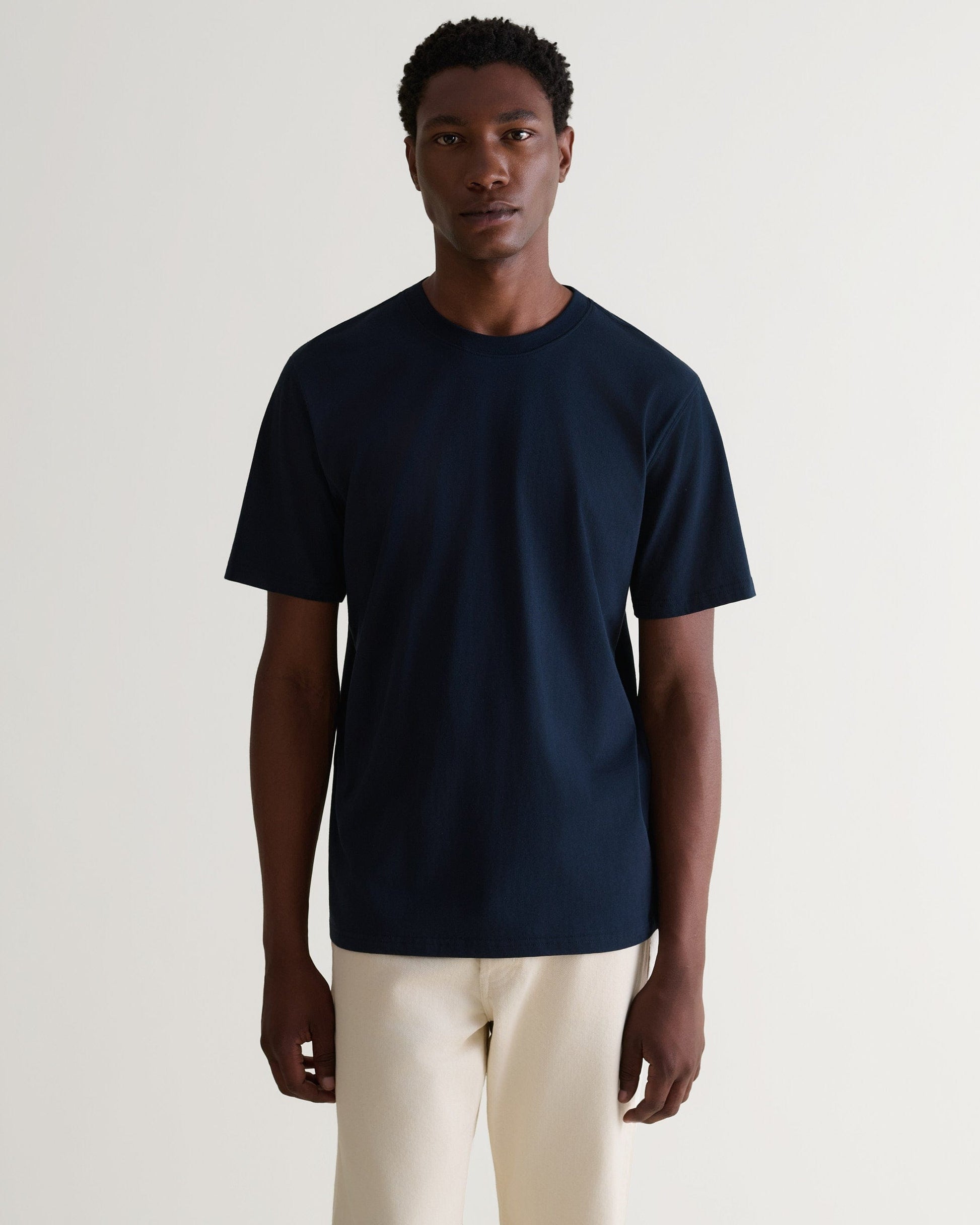 Men's Classic Cotton T-shirt - Navy