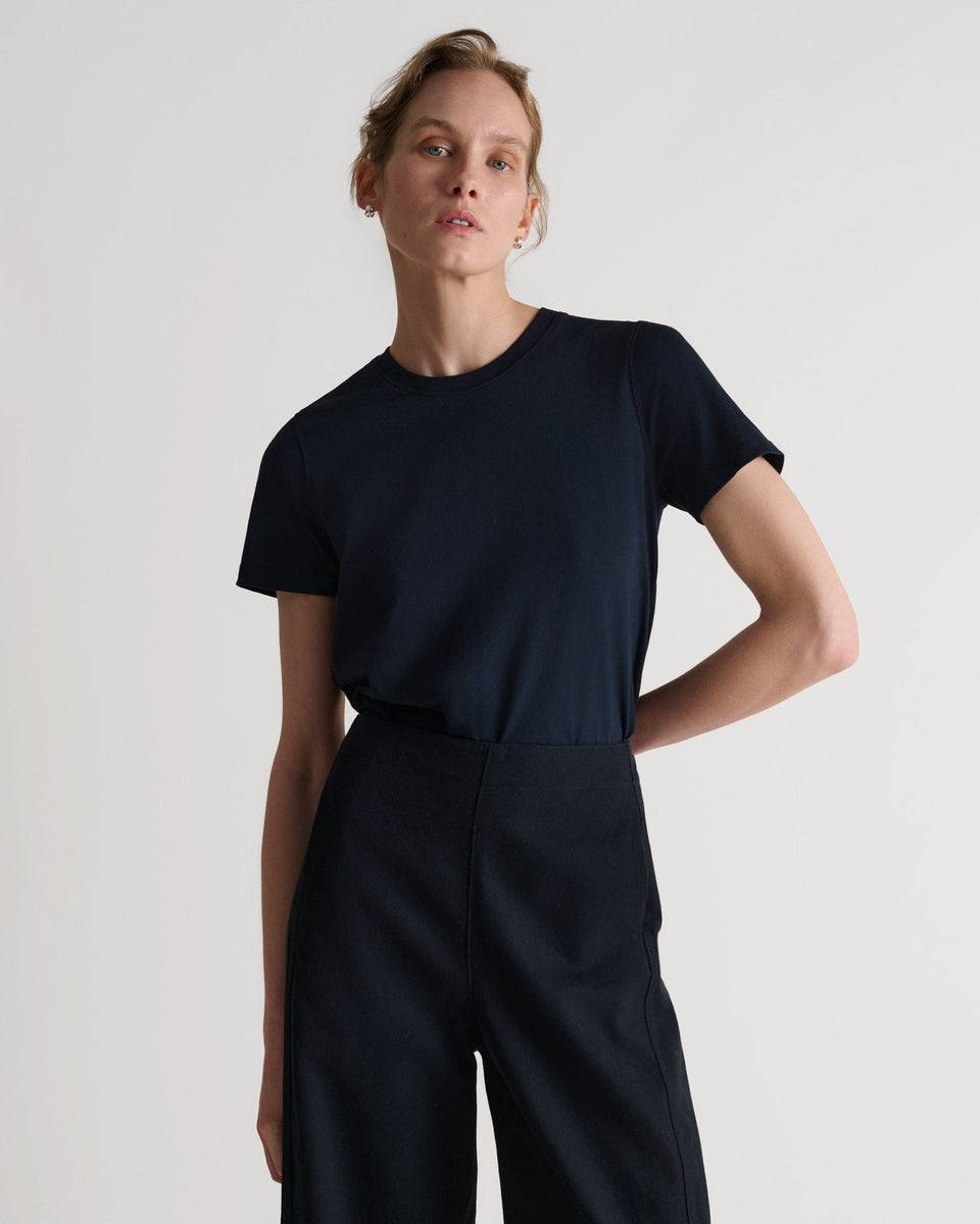 Women's Classic Cotton T-shirt - Navy