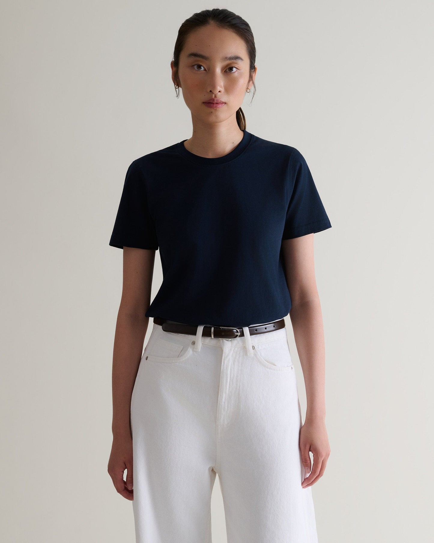 Women's Classic Cotton T-shirt - Navy