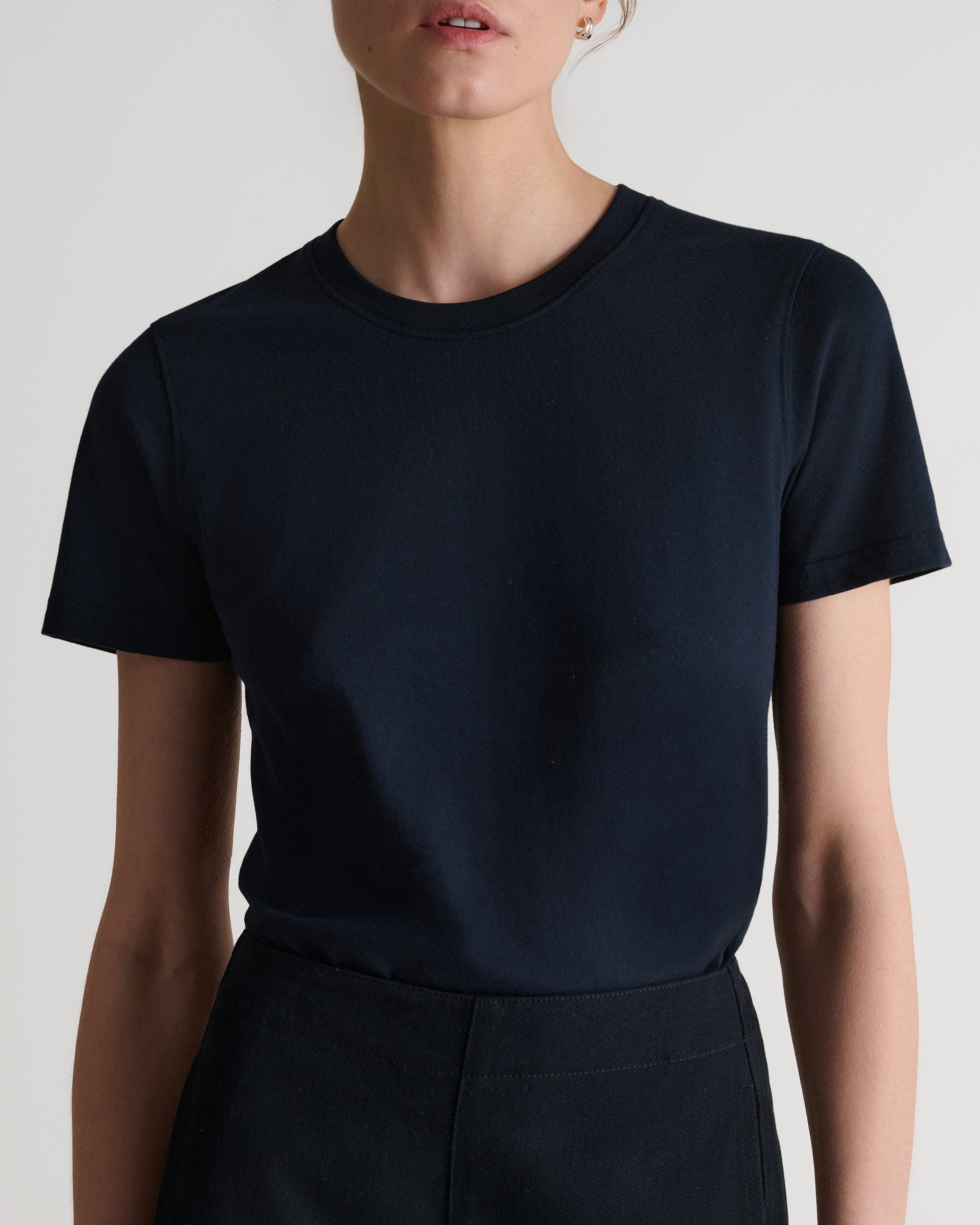 Women's Classic Cotton T-shirt - Navy