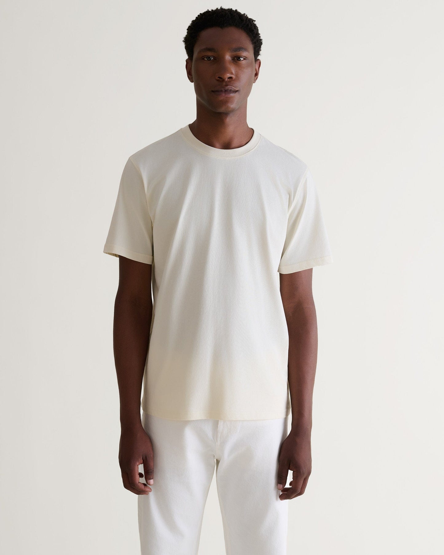 Men's Classic Cotton T-shirt - Parchment