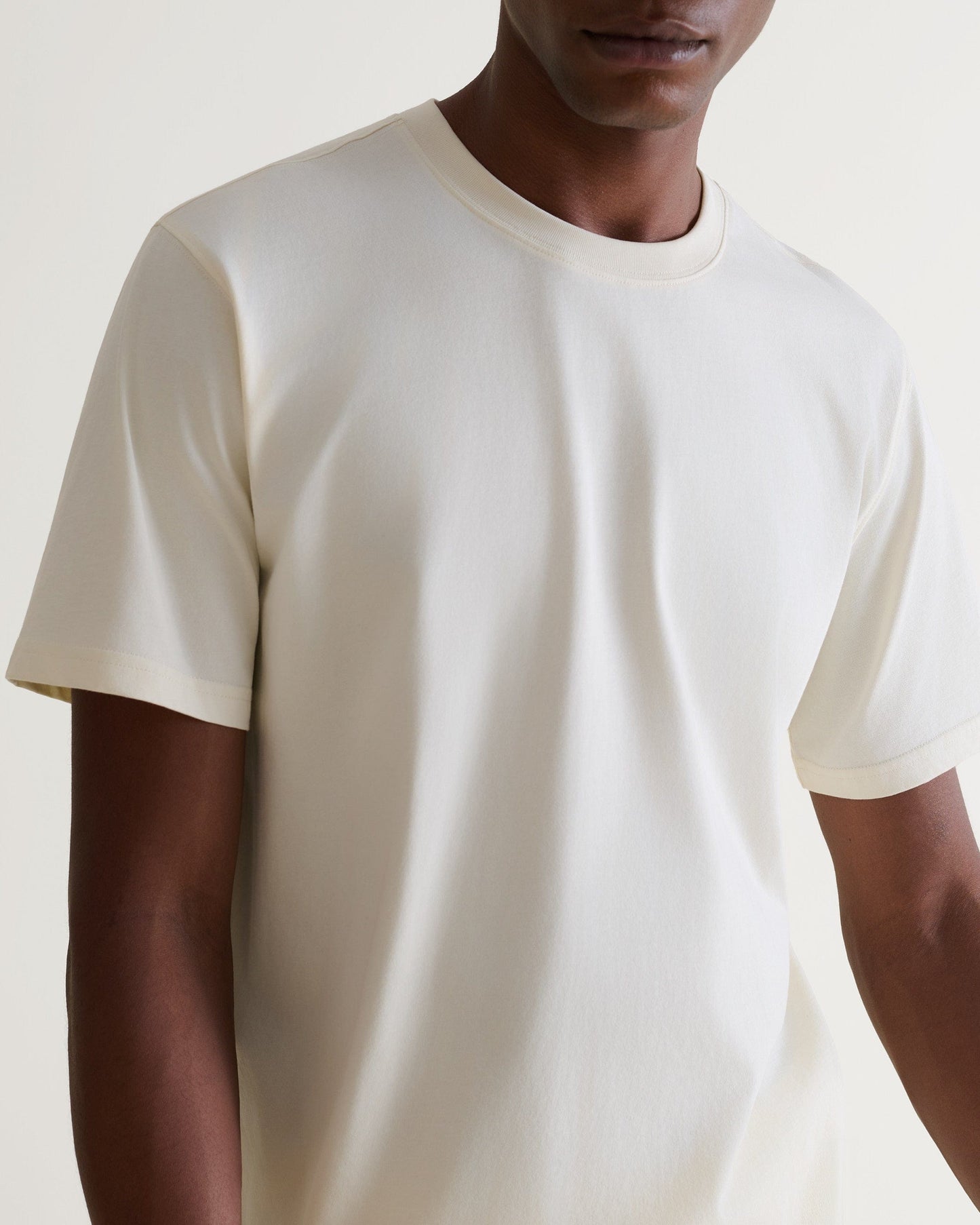 Men's Classic Cotton T-shirt - Parchment
