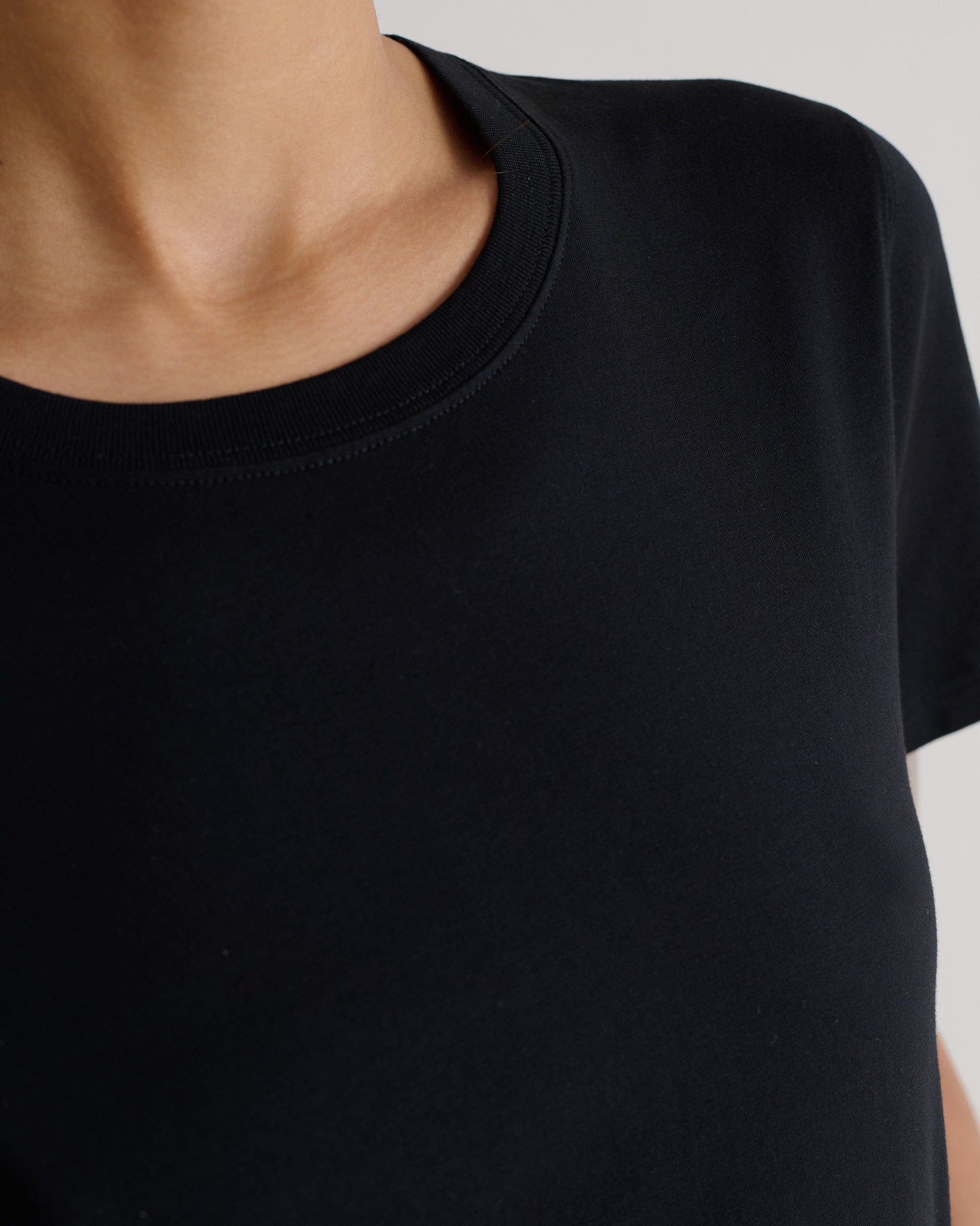Women's Classic Cotton T-shirt - Black