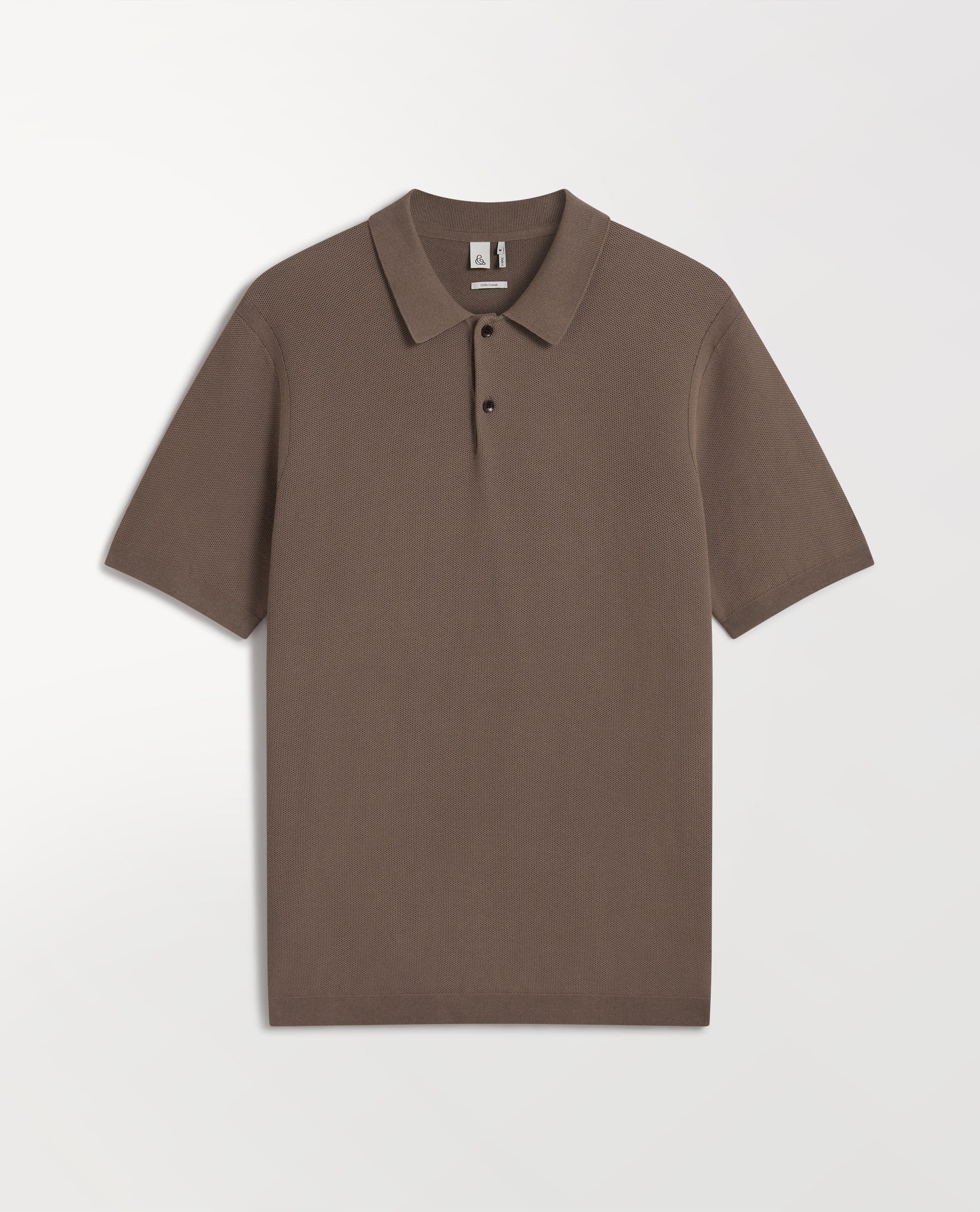 Men's Cotton Twist Pique Polo | Rise & Fall