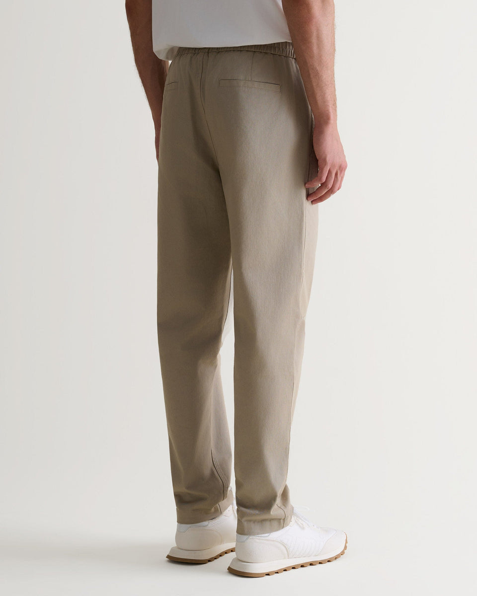 Men's All Rounder Cotton Trousers - Stone
