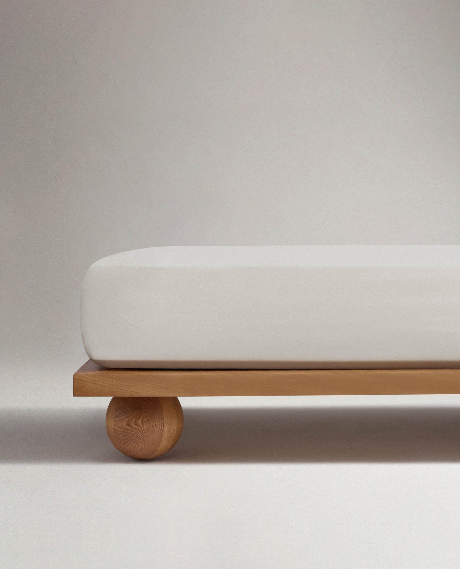 Crisp & Cool Organic Cotton Deep Fitted Sheet - Buttermilk