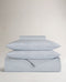 Crisp & Cool Organic Cotton Duvet Set - Cornflower