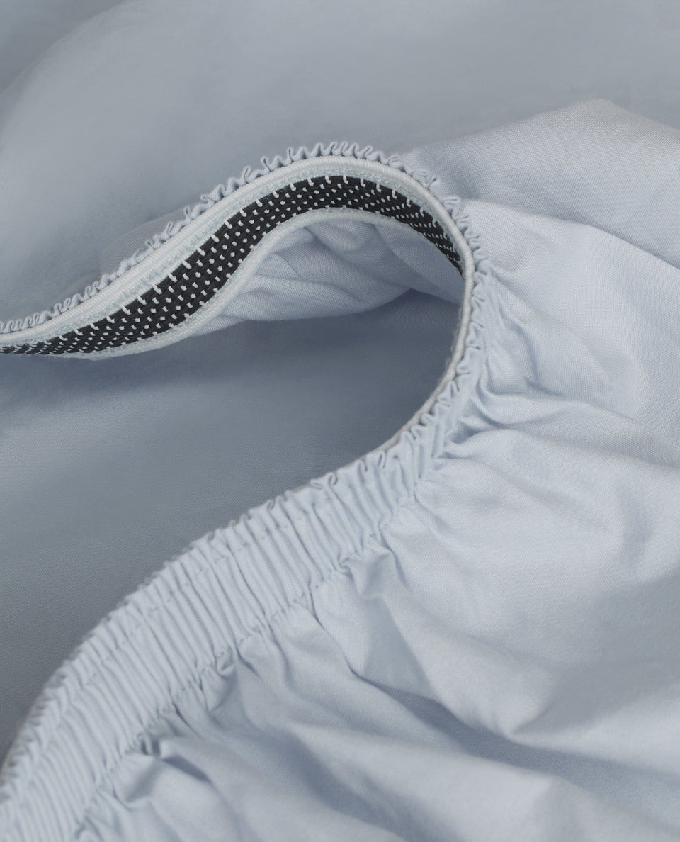 Crisp & Cool Organic Cotton Duvet Set - Cornflower