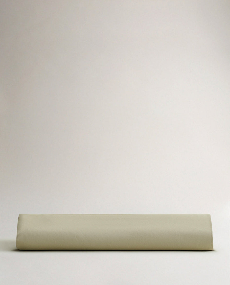 The Crisp & Cool Organic Luxury Flat Sheet - Sage