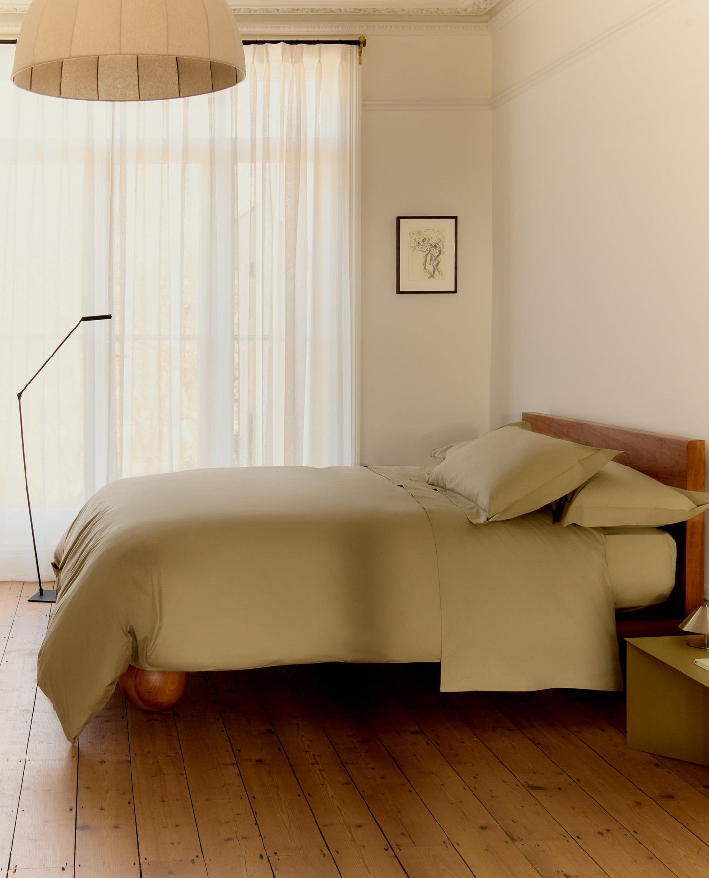 The Crisp & Cool Organic Luxury Pillowcase Set - Sage