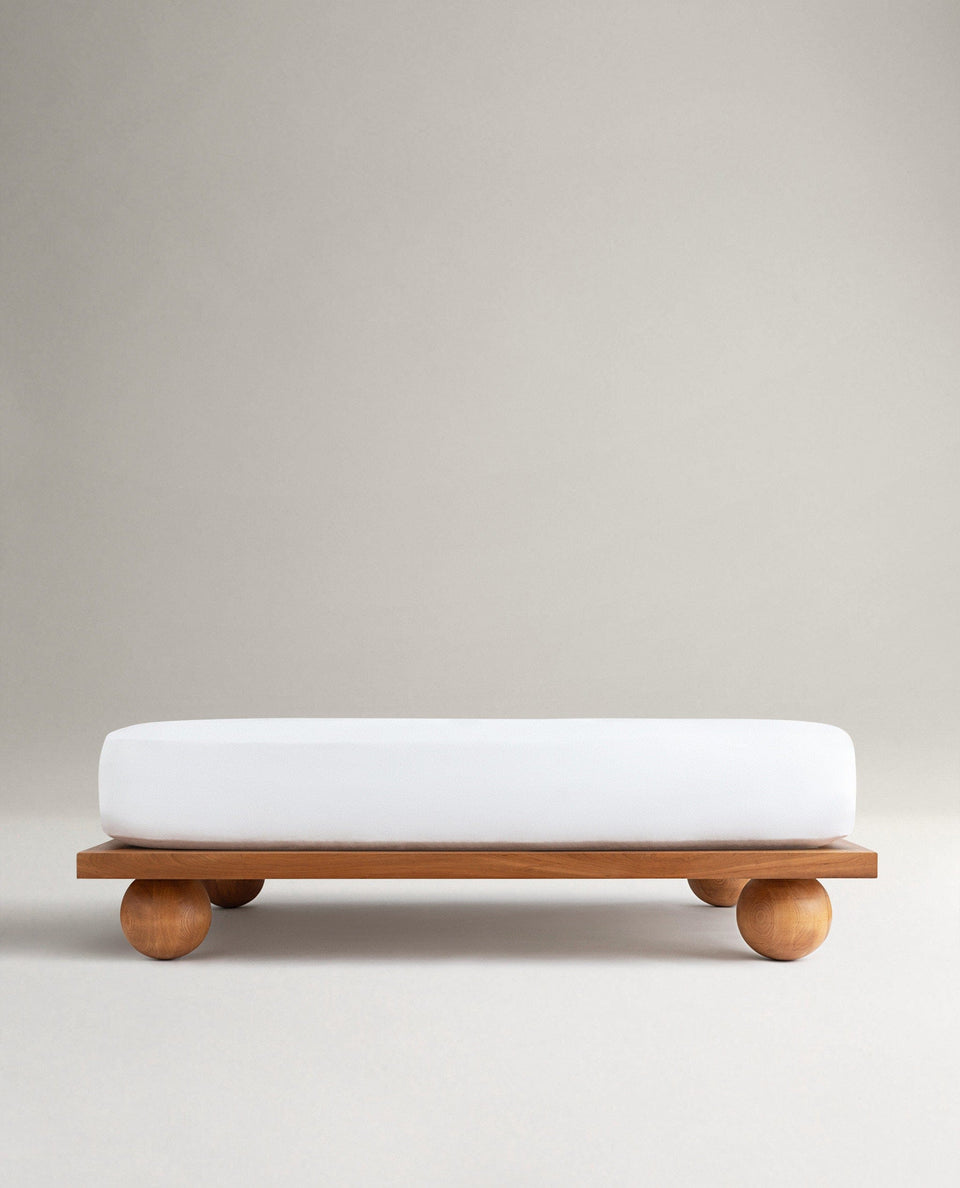 Crisp & Cool Organic Cotton Fitted Sheet - White