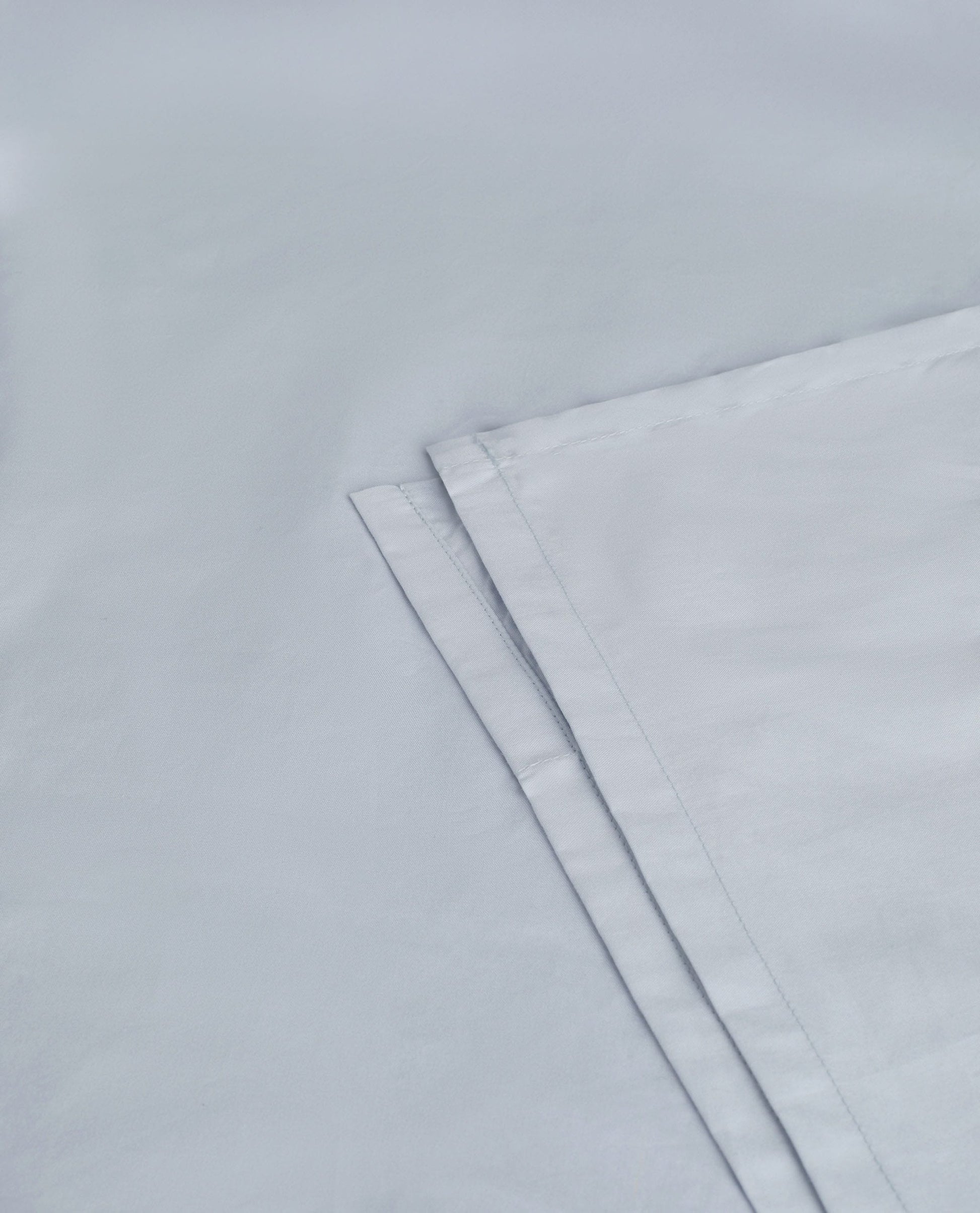 The Crisp & Cool Organic Luxury Flat Sheet - Cornflower