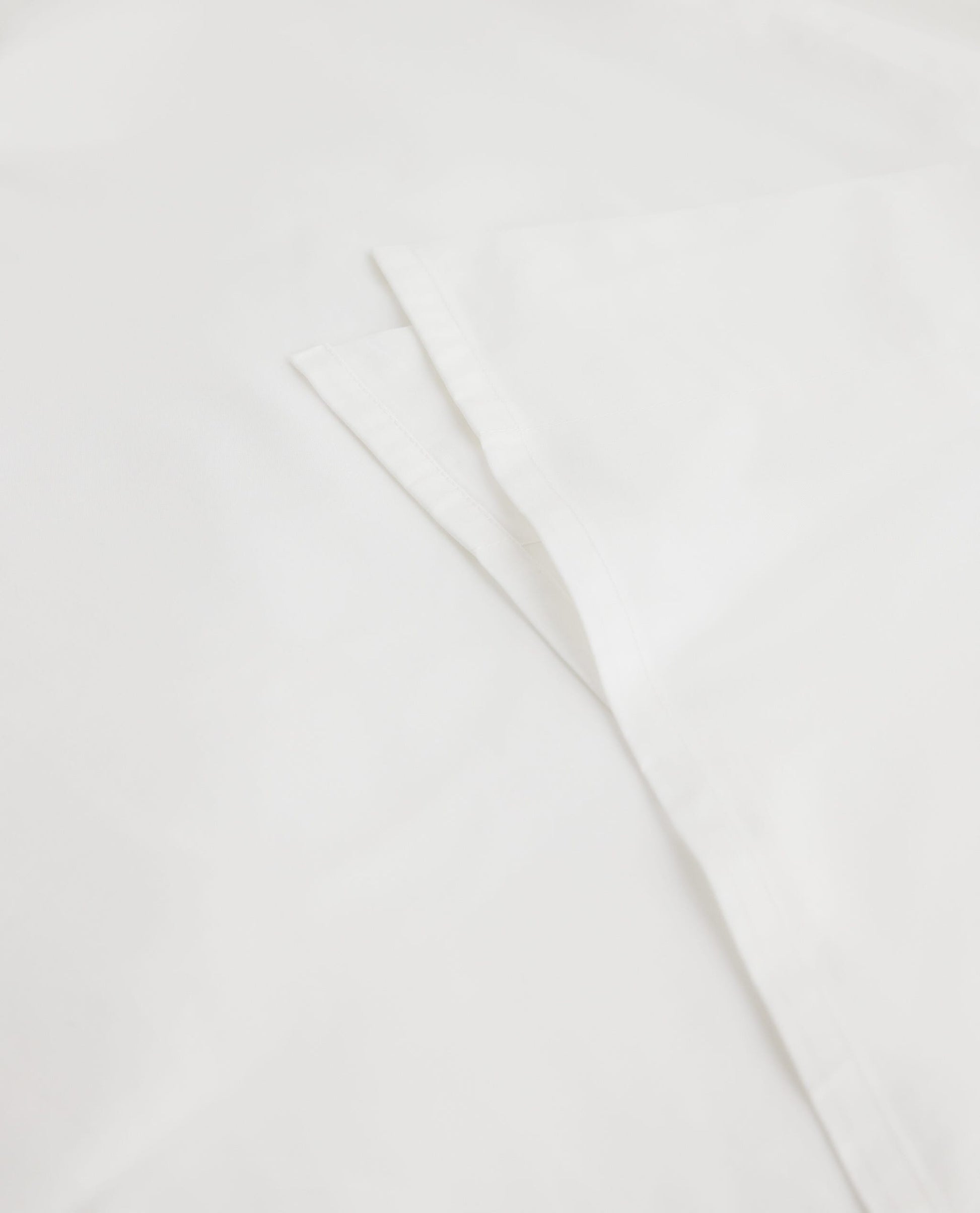 The Crisp & Cool Organic Luxury Flat Sheet - White