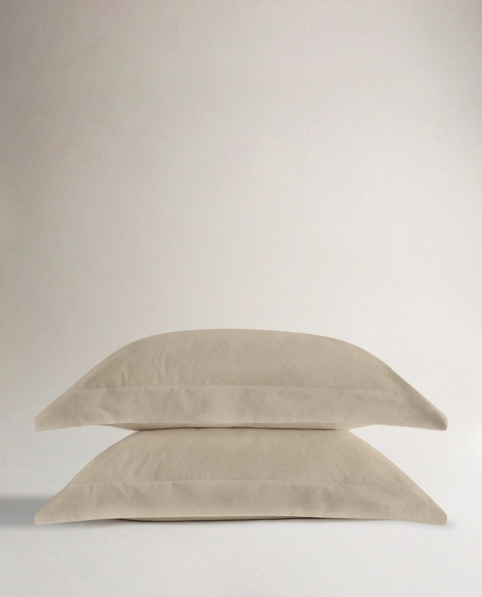 Relaxed & Refined Linen Oxford Pillowcase Set - Natural