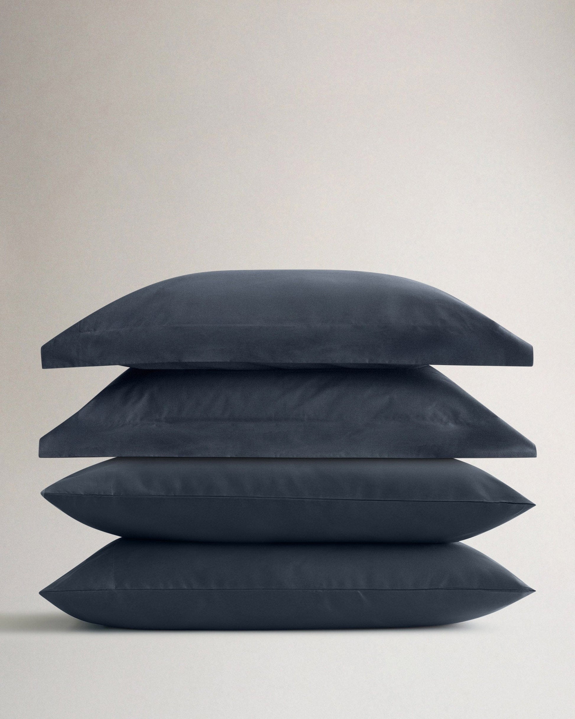 The Soft & Smooth Cotton Pillowcase Bundle (Set of 4) - Mood Indigo