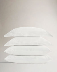 The Crisp & Cool Organic Pillowcase Bundle, Set Of 4 - White