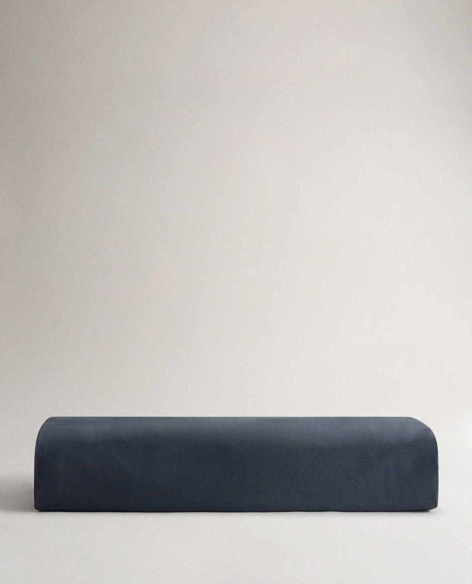 The Crisp & Cool Organic Luxury Duvet Cover - Mood Indigo