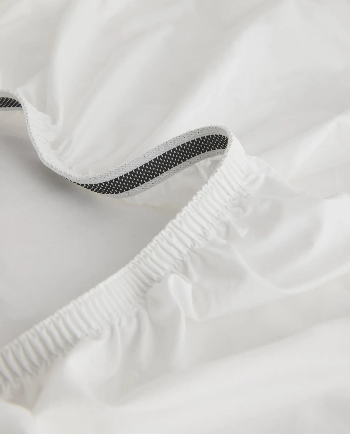 The Crisp & Cool Organic Luxury Deep Fitted Sheet - White