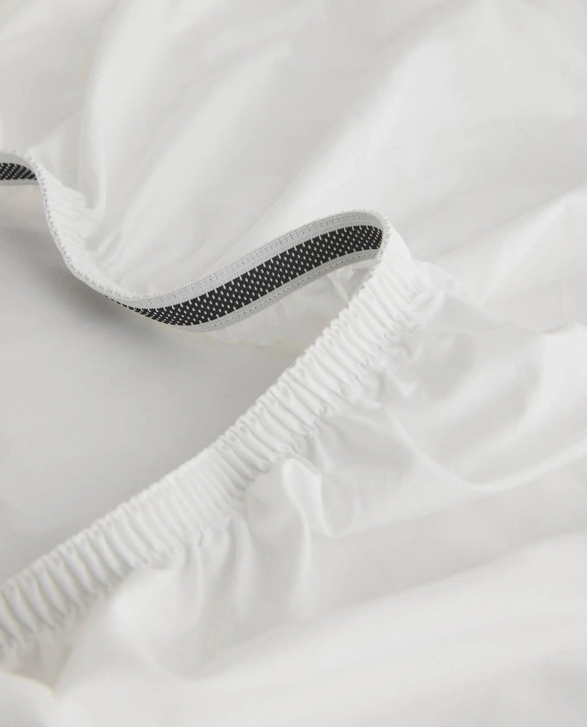 The Crisp & Cool Organic Luxury Fitted Sheet - White