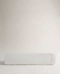 The Crisp & Cool Organic Luxury Duvet Cover - Tailored Border