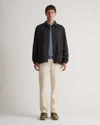 Men's European Flax™ Linen Relaxed Suit Jacket - Smoke