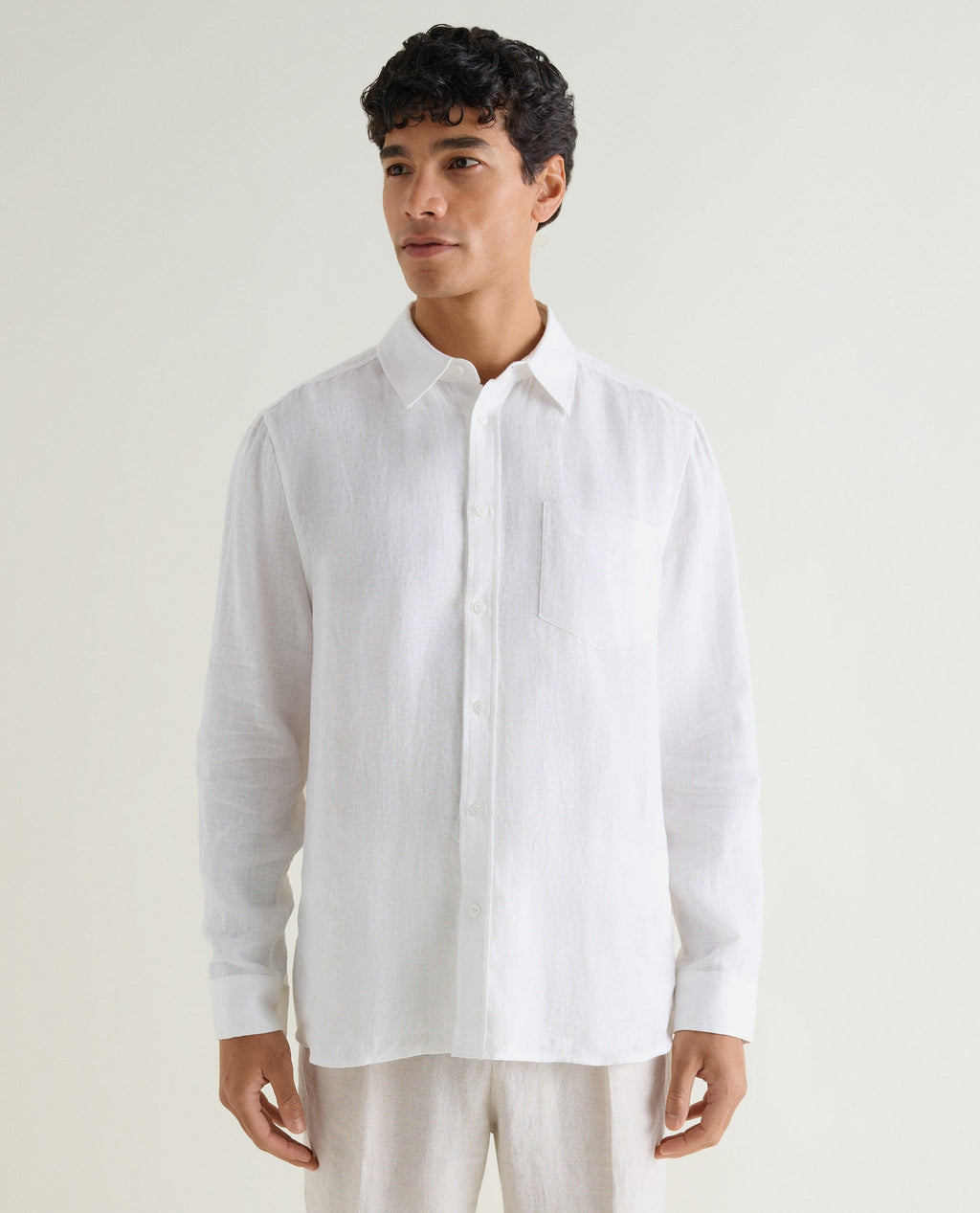 ' s European Flax Linen Shirt