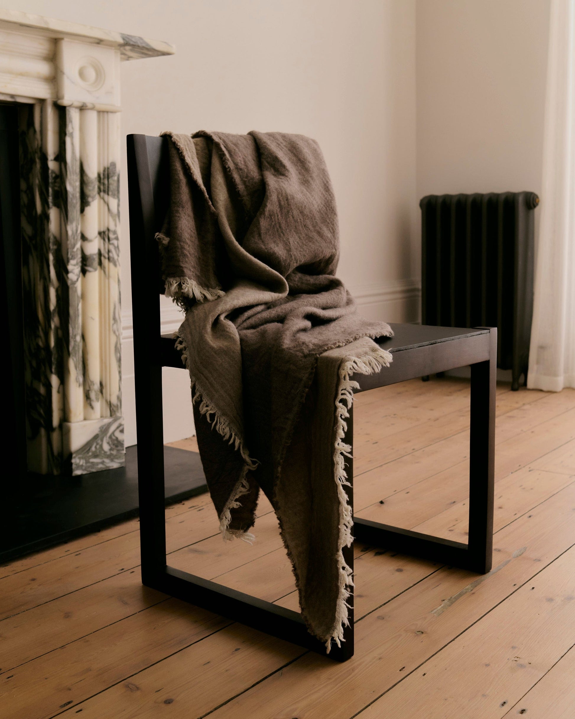 Merino Wool Throw - Herb