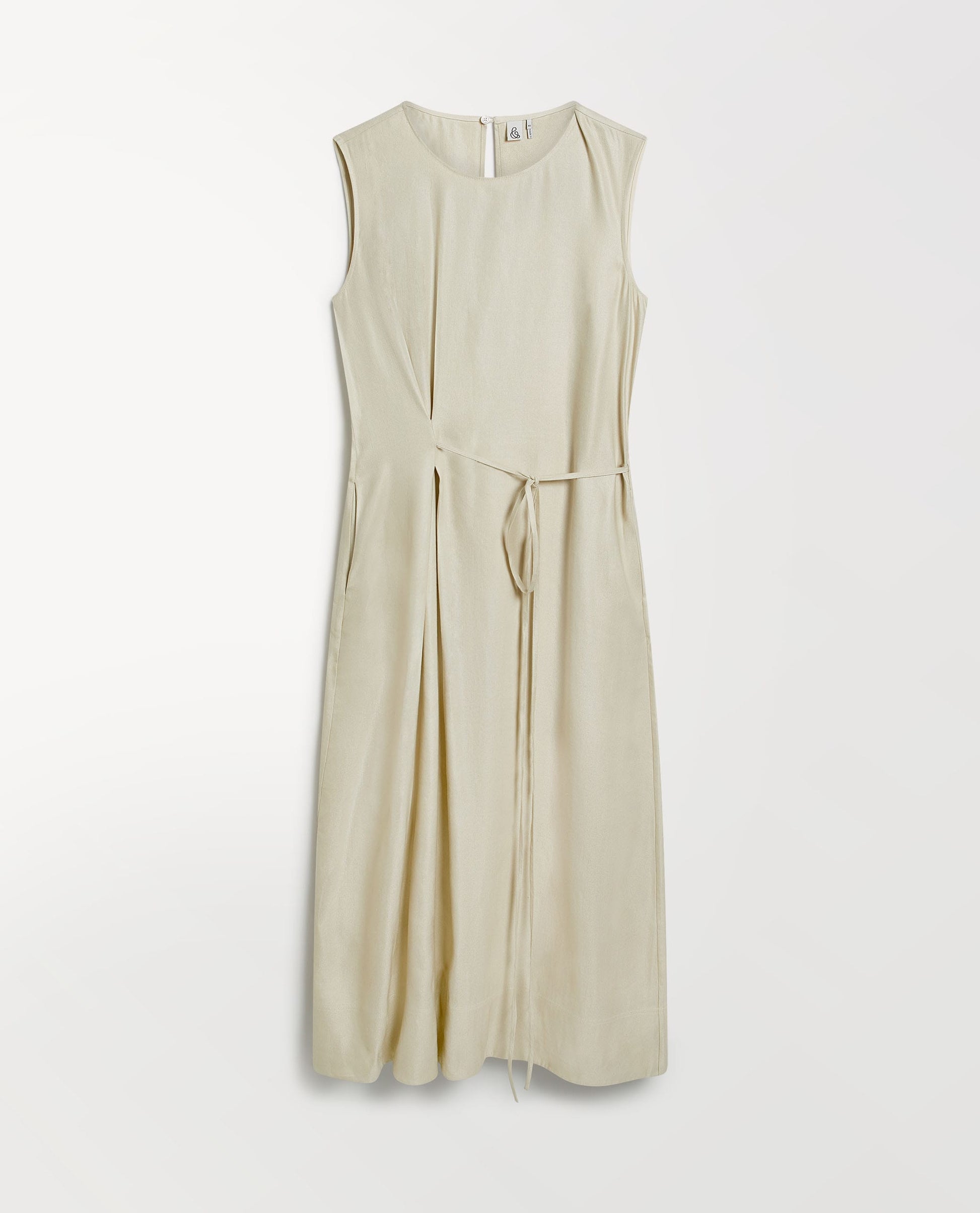 Women's Linen Side Tie Dress | Rise & Fall Women's Linen Side Tie Dress | Rise & Fall