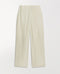 Women's Linen Wide Leg Trouser - Parchment