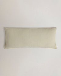 Piped Lumbar Cushion Cover - Alabaster