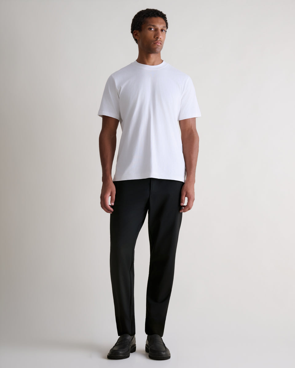 Men's Classic Cotton Crew Neck T-shirt - White