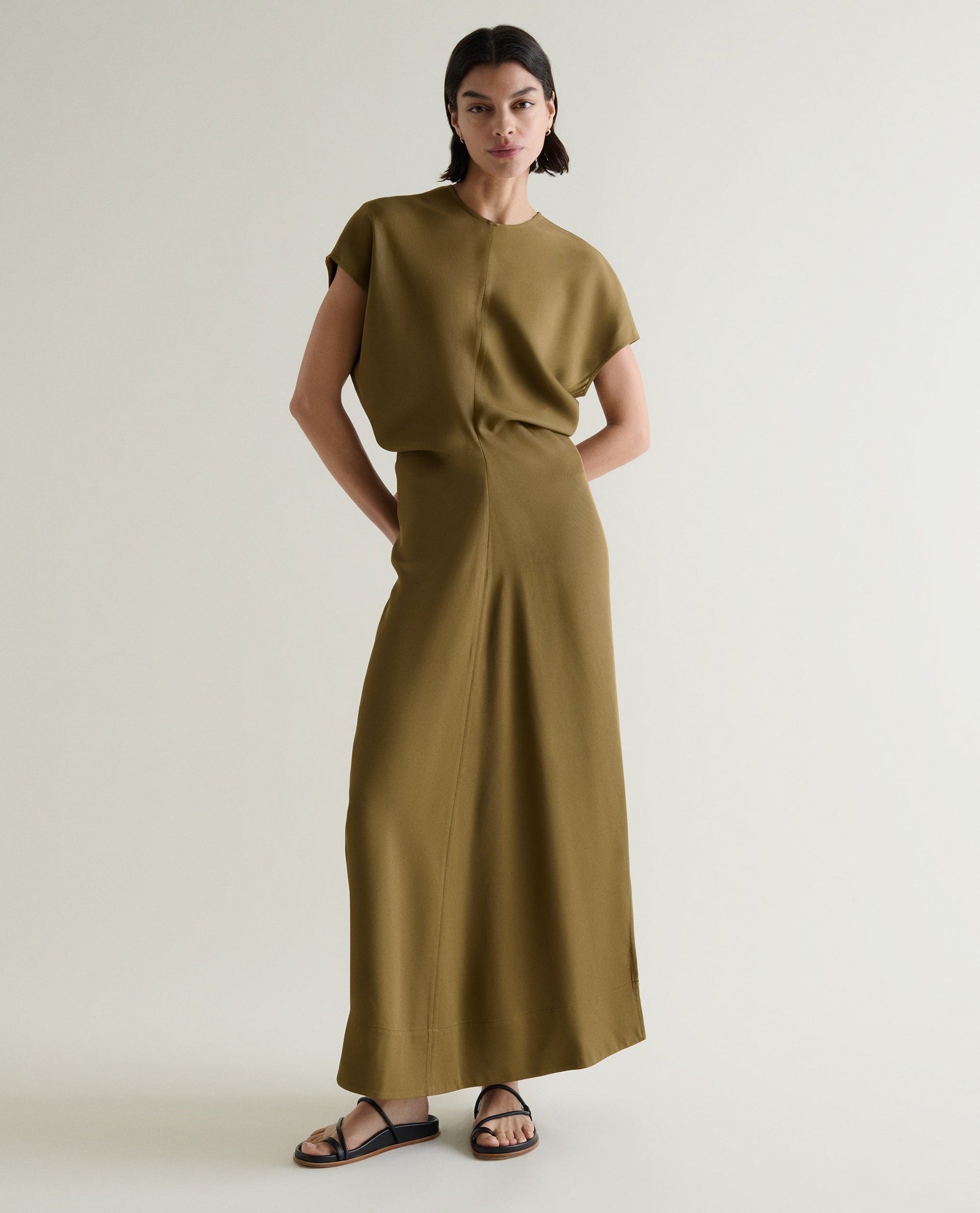 Women's NAIA™ Maxi Dress - Golden Olive