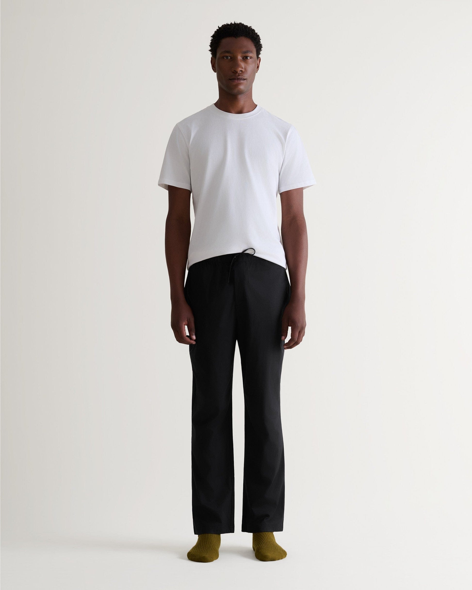 Men's Organic Cotton Pyjama Bottom - Charcoal