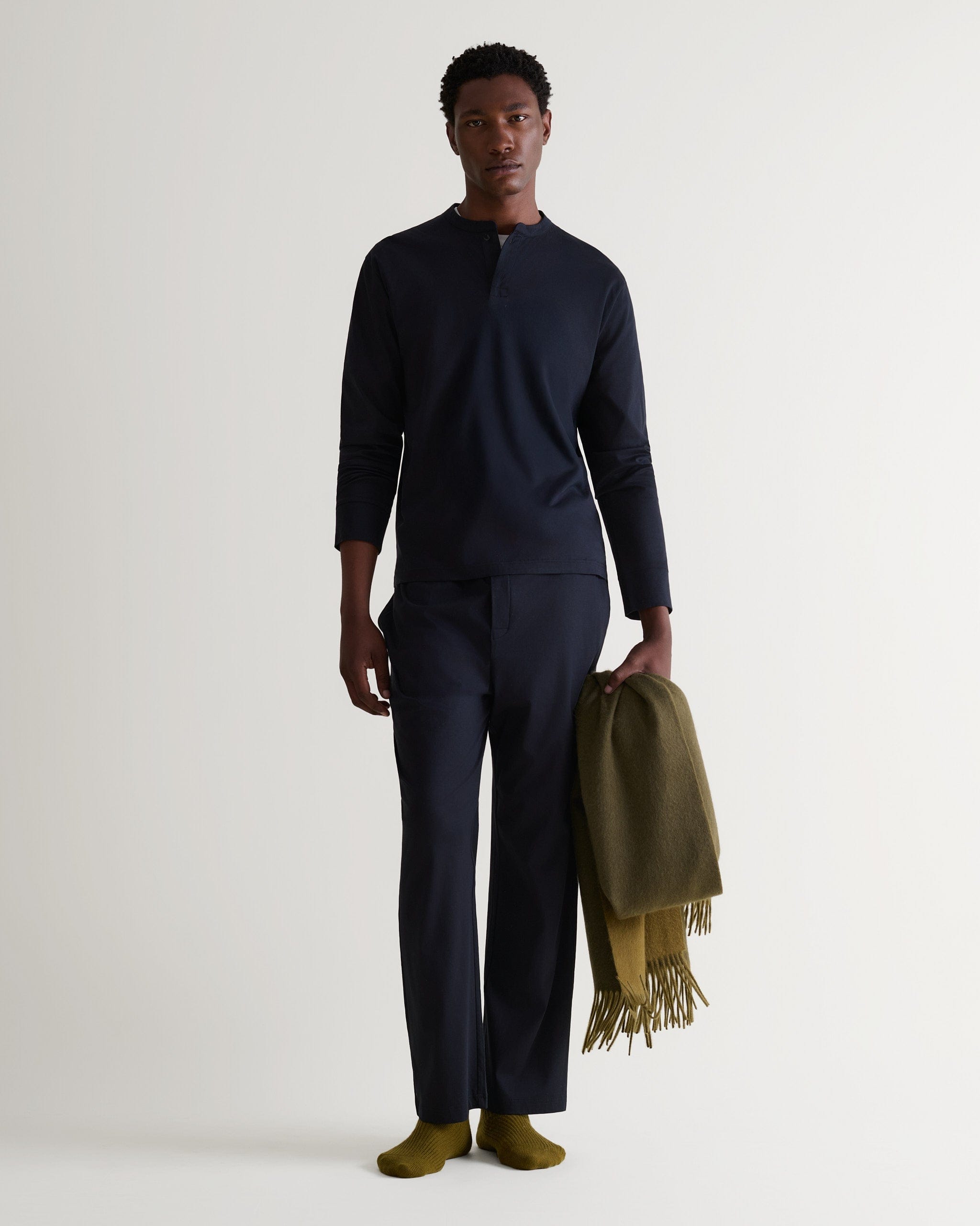 Relaxed, boxy silhouette