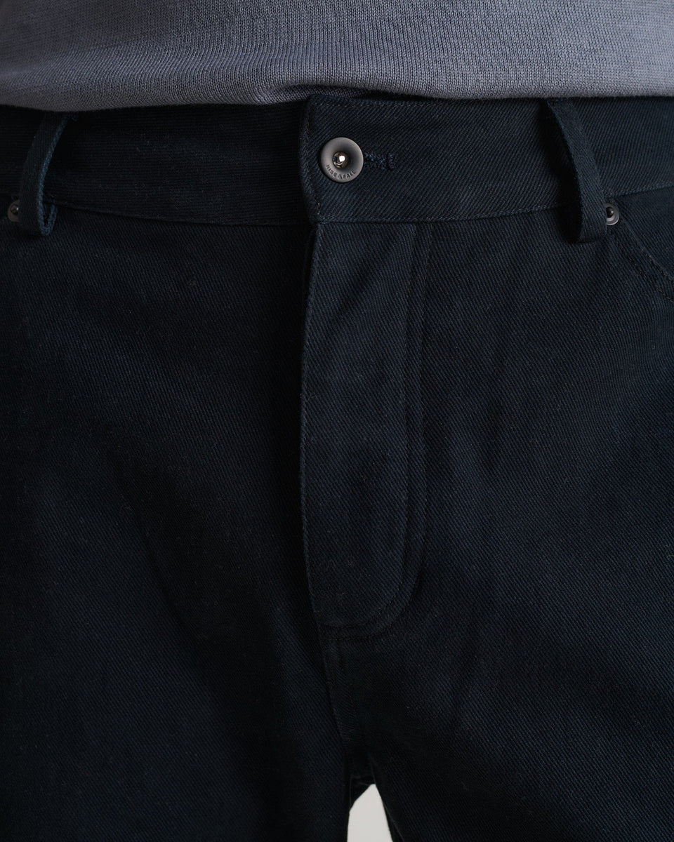 Men's Organic Cotton Straight Leg 5-Pocket Chino - Indigo