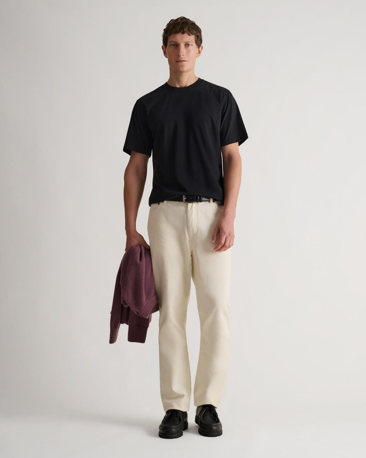 Men's Organic Cotton Straight Leg 5-Pocket Chino - Parchment