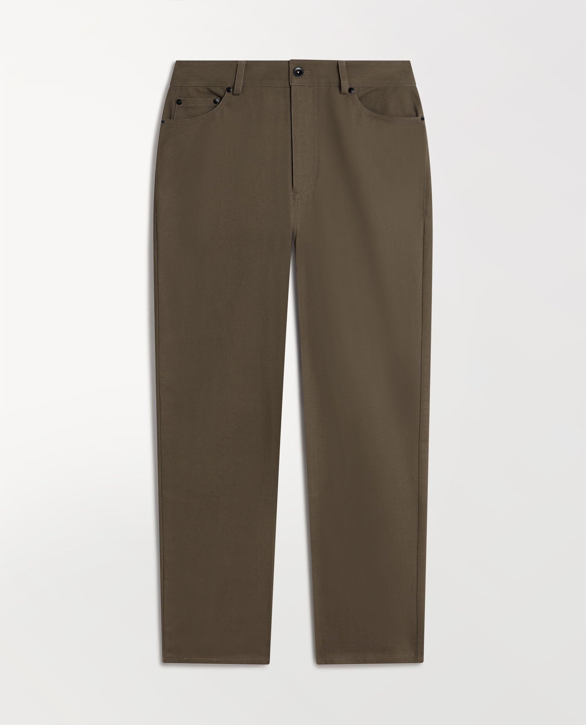 Men's Organic Cotton Straight Leg 5-Pocket Chino - Silt