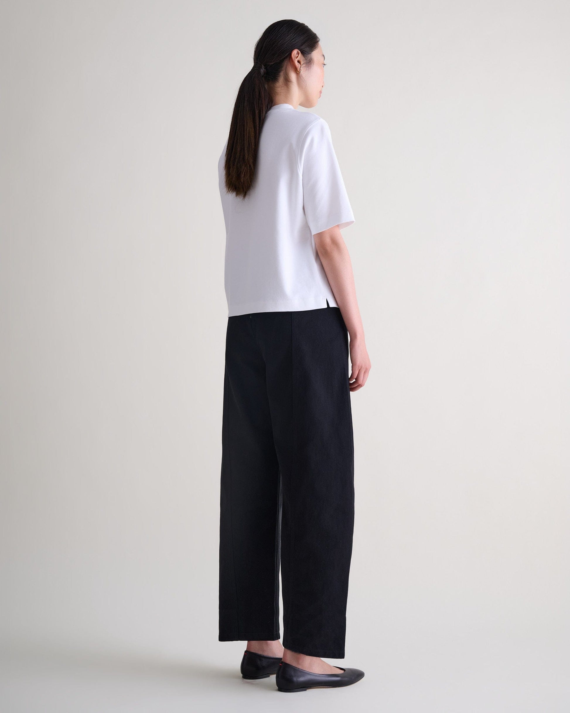 Women's Boxy Cotton T-shirt - White