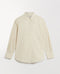 Organic Cotton Oversized Poplin Shirt - Putty Stripe