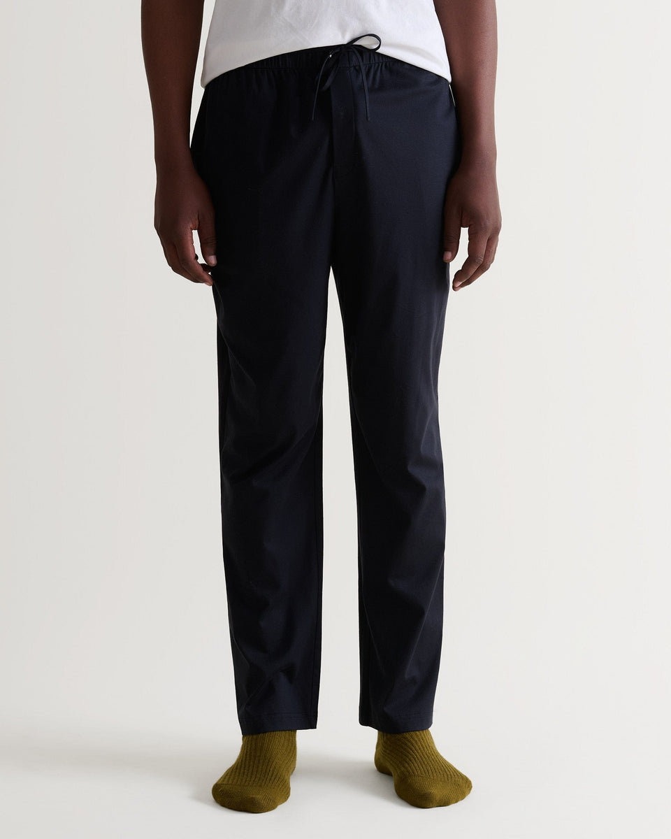 Men's Organic Cotton Pyjama Bottom - Charcoal-[colour]-[size]-Rise &amp; Fall