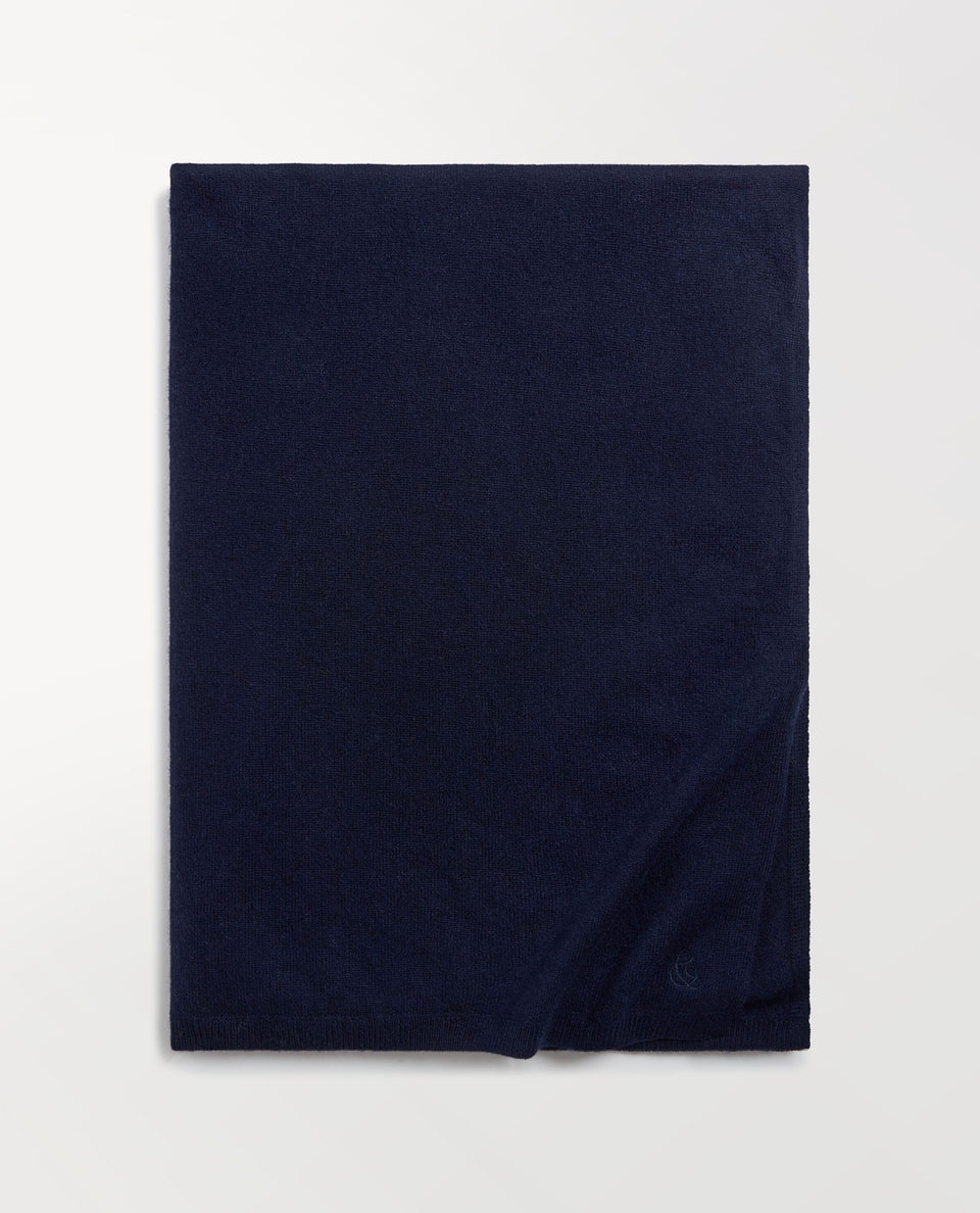 Oversized Finest Cashmere Wrap - Black