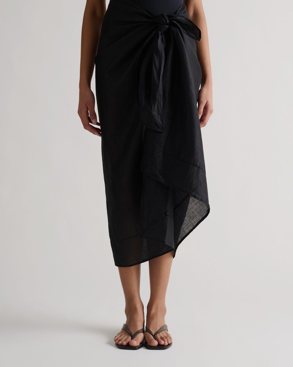 Women's Ramie Pareo Wrap