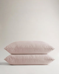 House of Grey European Flax™ Linen Pillowcase Set - Bruised Peach