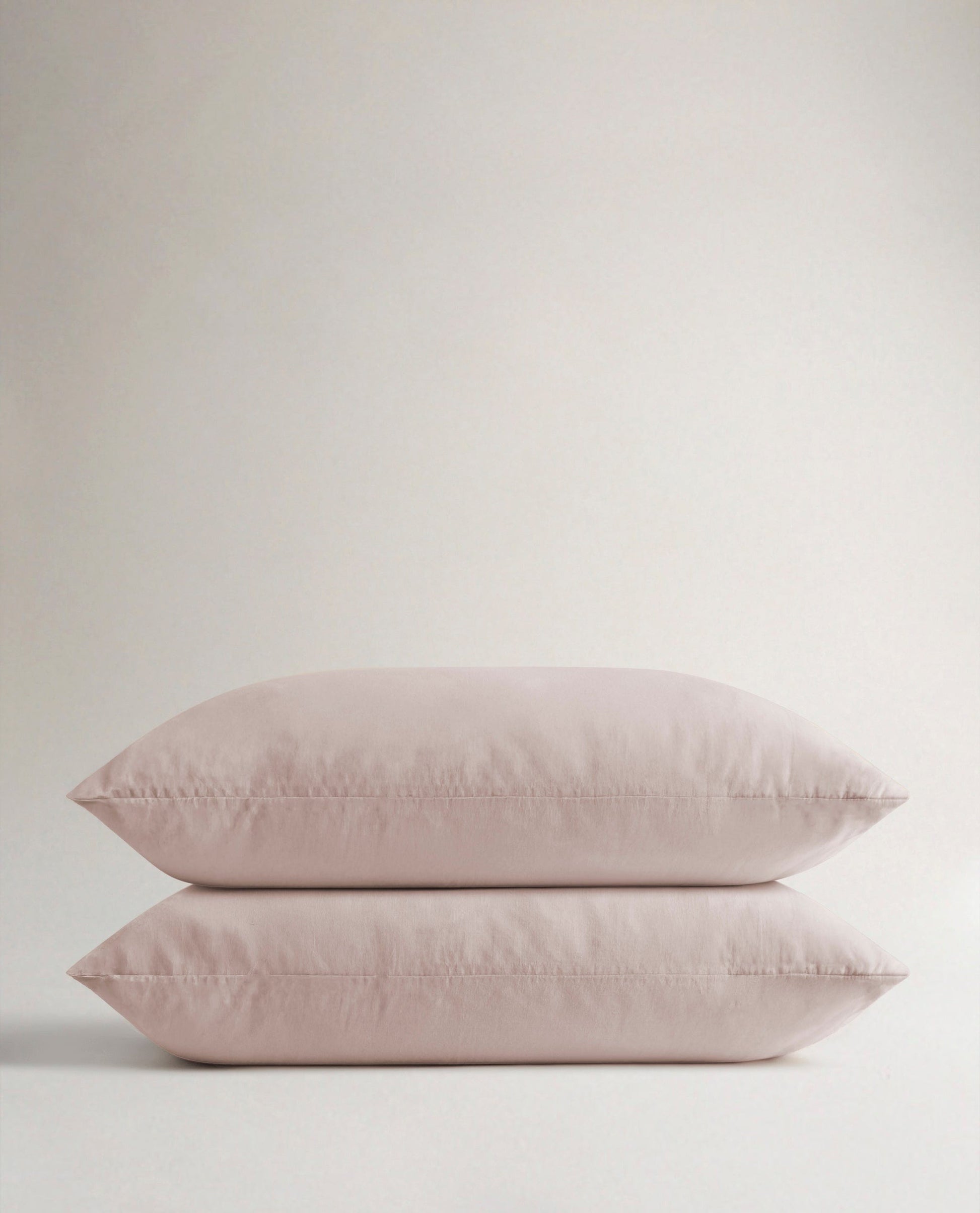 Relaxed & Refined Linen Pillowcase Set - Bruised Peach