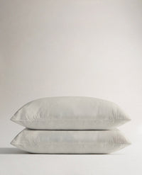 Relaxed & Refined Linen Pillowcase Set - White