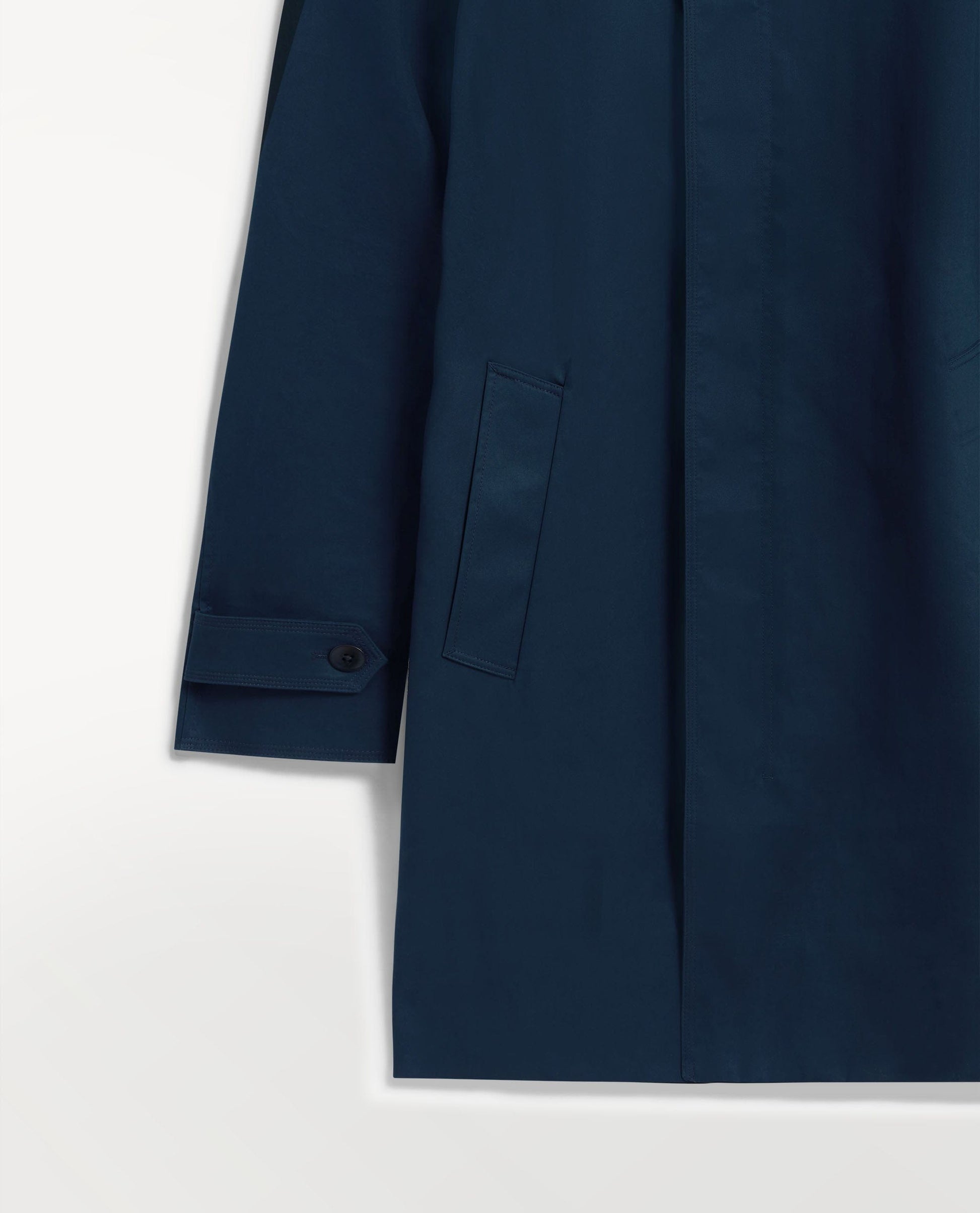 Men's Showerproof Rain Mac - Navy