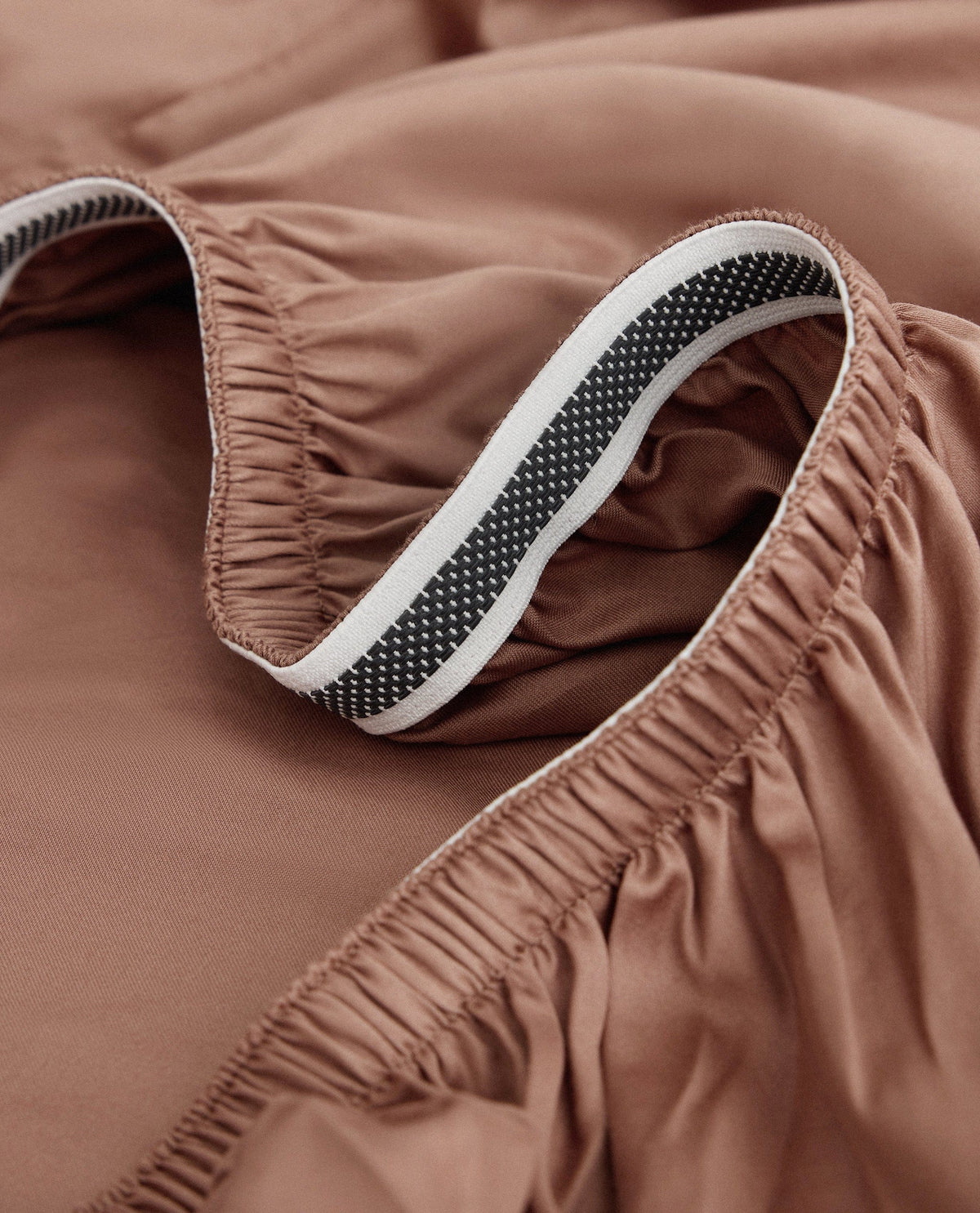 Soft & Smooth Premium Cotton Fitted Sheet - Deep Clay