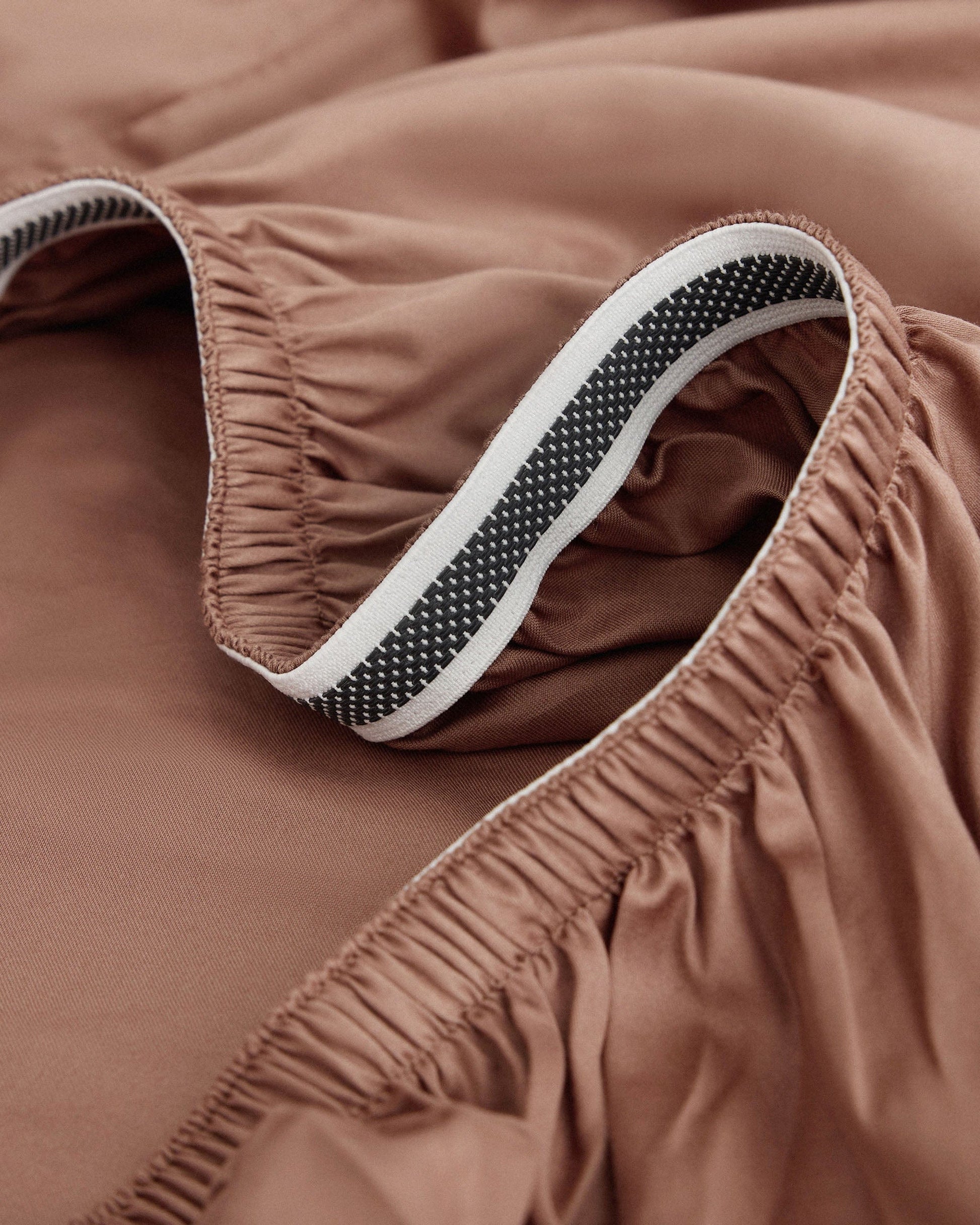 Soft & Smooth Premium Cotton Fitted Sheet - Deep Clay